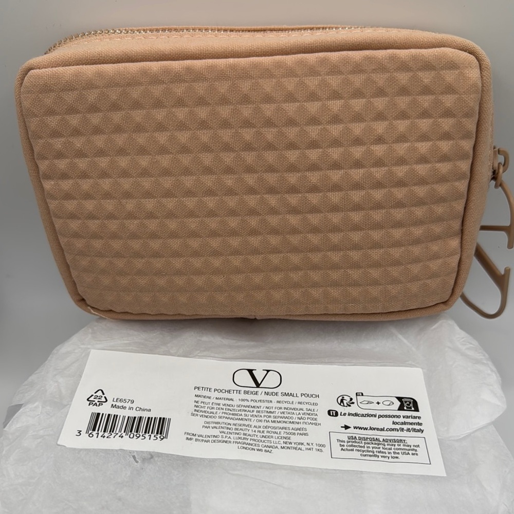 Valentino Nude Cosmetic Bag